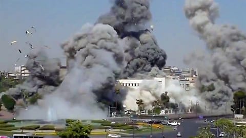 Israel says it struck Syrian 'commander centre'