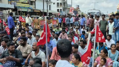 Over 500 persons, including Samsung workers, kin, detained for march to Secretariat