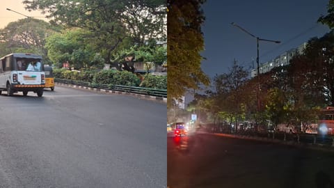 KK Nagar roads