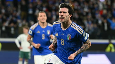 Italy beats Northern Ireland 2-0 in World Cup playoff semifinal