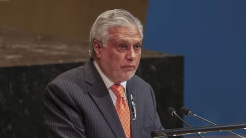 Pakistan Foreign Minister Ishaq Dar