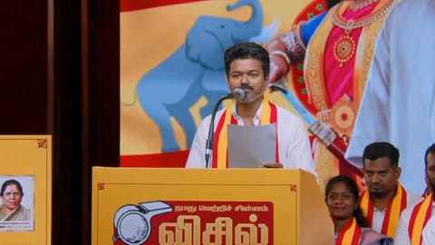 TVK leader Vijay