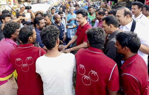 CM Stalin at Tiruchy