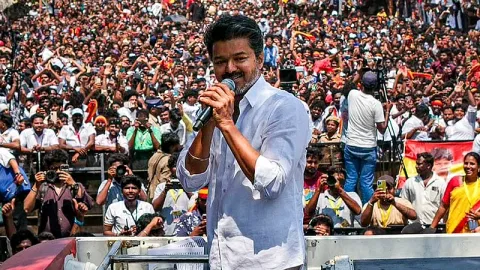 Vijay campaign in Puducherry