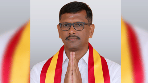TVK candidate M Arun Kumar