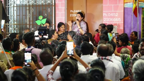 BJP state vice-president Kushboo Sundar