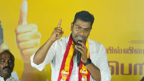 Tamilaga Vettri Kazhagam (TVK) Aadhav Arjuna