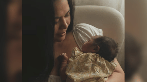 Randeep Hooda, Lin Laishram with their daughter Nyomica