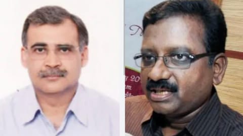 L-R: Dheeraj Kumar; K Manivasan