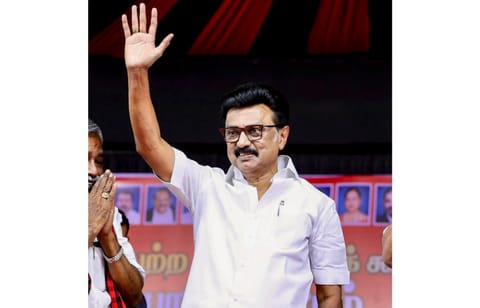 M K Stalin