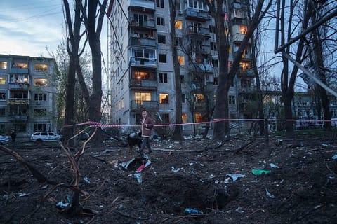 Russia hammered civilian areas of Ukraine