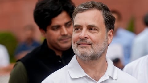 Congress leader Rahul Gandhi