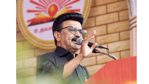 Chief Minister and DMK president MK Stalin