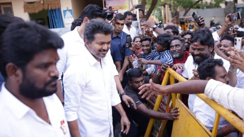 TVK chief Vijay