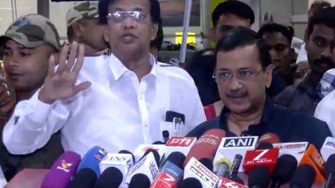 Kejriwal in Chennai