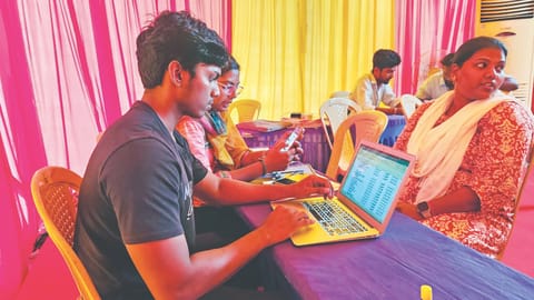 Youthful exuberance: ‘Whistle-blowers’ debut in politics at TVK booth