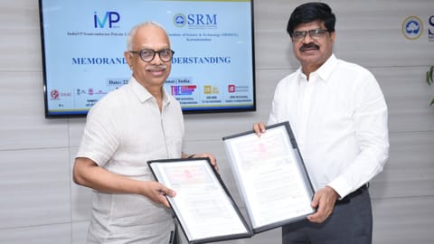 Raja Manikam and Prof C Muthamizhchelvan