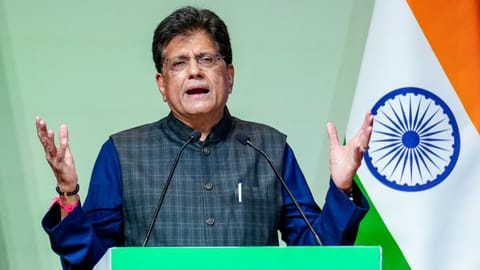 Union Commerce and Industries Minister Piyush Goyal