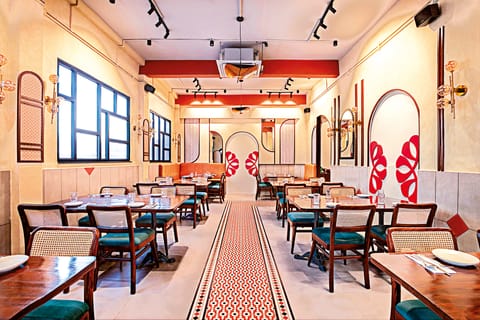 Interior of Poppadum