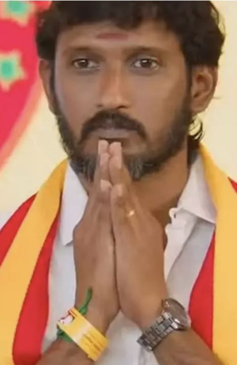 Musiri MLA-elect M Vignesh (34)