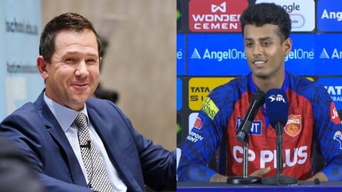 Ricky Ponting and Suryayansh Shedge
