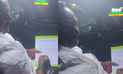 Video of MLA-elect signing letter