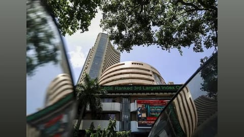 Bombay Stock Exchange ( BSE ) building in Mumbai.