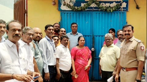 HR&CE department officials recovered a temple land encroached by an individual for over 50 years in Thanjavur.
