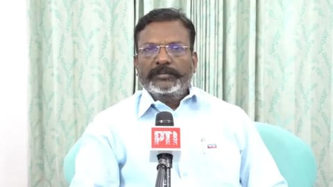 Viduthalai Chiruthaigal Katchi president Thol Thirumavalavan