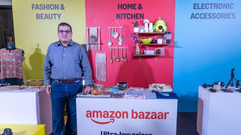 Sameer Lalwani, Head, Amazon Bazaar at the Chennai event