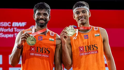 Satwiksairaj Rankireddy and Chirag Shetty