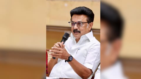 DMK president MK Stalin