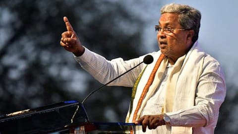 Karnataka Chief Minister Siddaramaiah