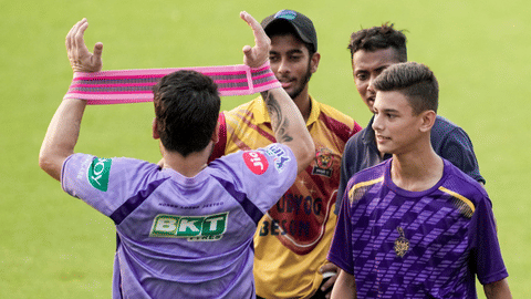 Net bowlers - Kolkata Knight Riders