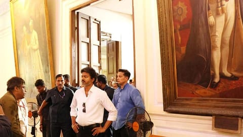 CM Vijay in Fort St George