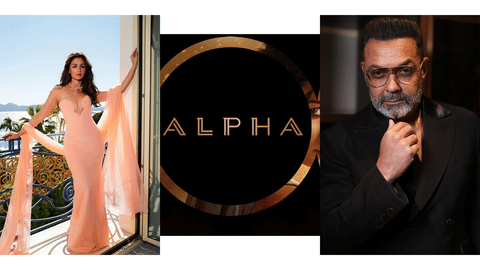 Alia Bhatt , Alpha poster
, Bobby Deol