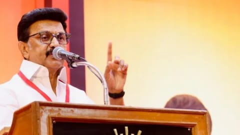 DMK president Stalin