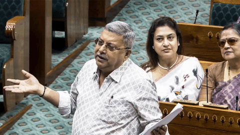 TMC MP Kalyan Banerjee in Lok Sabha