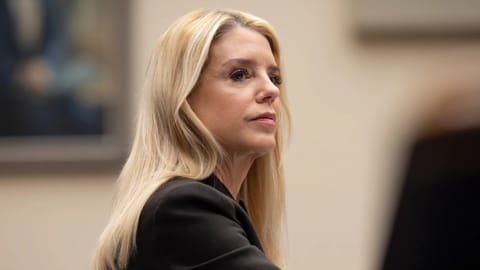 Attorney General Pam Bondi faces questions in the House Judiciary Committee over the Justice Department's handling of files related to convicted sex offender Jeffrey Epstein, at the Capitol in Washington