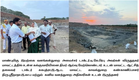 TN govt cracks down on illegal quarrying