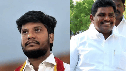 Minister Ramesh (L) and MLA Anitha R Radhakrishnan (R)