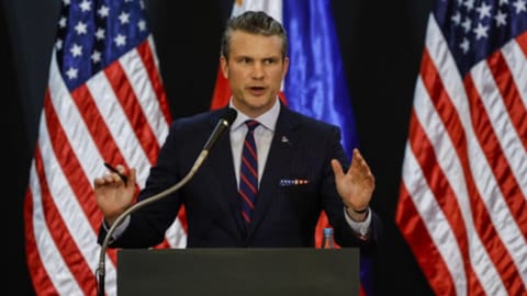 US Secretary of War Pete Hegseth