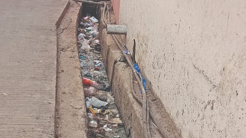 Accumulation of garbage and stagnant water leaves Gandhi Nagar in Ernavoor unhygienic