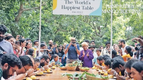 Hanu Reddy Mango Tourism at Hanu Reddy Raghava Farms in Othivakkam