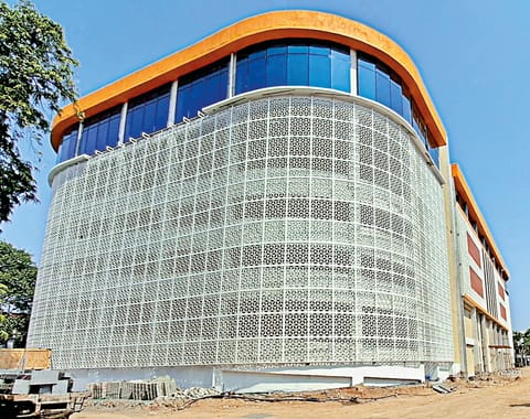 multi level parking at egmore