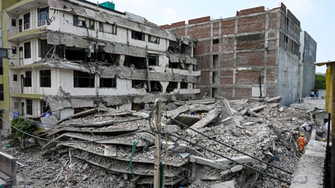 One person died while eight others have been rescued in the incident