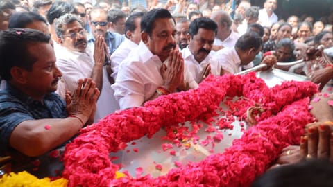AIADMK general secretary Edappadi K Palaniswami
