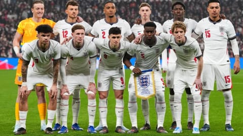 ENGLAND FOOTBALL TEAM