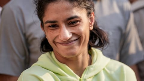 Wrestler Vinesh Phogat