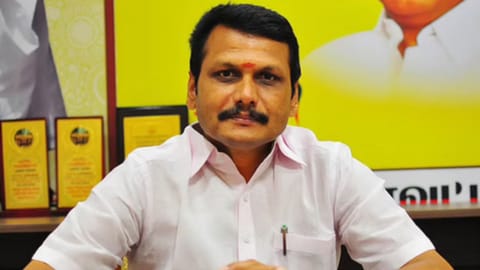 Former Electricity Minister V Senthilbalaji